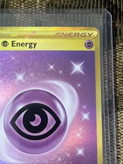 Pokemon Psychic Energy 207/165 MEW EN-151 Gold Hyper Rare Holo NM - Image 3