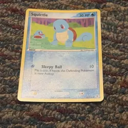Pokemon Squirtle 83/112 Fire Red and Leaf Green 2004 Reverse Holo - Image 1
