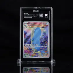 Wailord Illustration Rare #162 TAG 10 GEM MINT 2025 Pokemon Scarlet Violet - Image 1