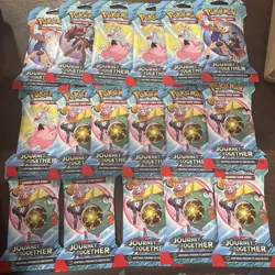 30x Lot | Pokemon TCG | Journey Together Sleeved Booster Packs | Factory Sealed - Image 2