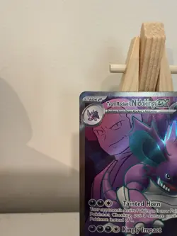 Pokemon TCG Team Rockets Nidoking EX 216/182 Destined Rivals Full Art NM - Image 3