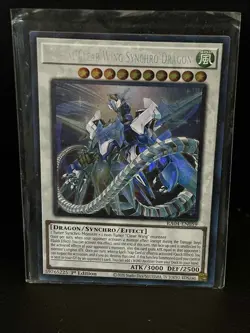 Crystal Clear Wing Synchro Dragon - RA04-EN059 - Collector's Rare - 1st Edition - Image 1