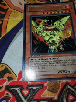 Sacred Phoenix of Nephthys fet-en005 1st Edition (MP) Ultra Rare Yu-Gi-Oh! - Image 4