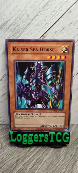 Yu-Gi-Oh! Kaiser Sea Horse / RP02-EN087 UNLIMITED NM REPRINT - Image 1