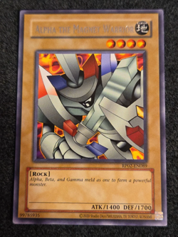 Alpha The Magnet Warrior RP02-EN089 Rare Yugioh Retro Pack 2 2020 Reprint - Image 1