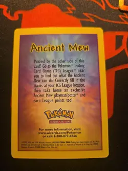 Ancient Mew 1 Miscellaneous Cards & Products Holo - Image 5
