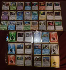 pokemon tcg 42 cards 2007 sets mixed card lot wotc non holo - Image 1