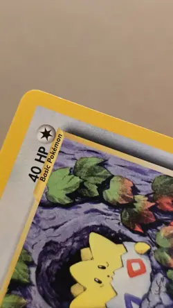 Pokemon TCG Togepi 51/111 1st Edition Neo Genesis Non-Holo Pokemon Card LP - Image 3