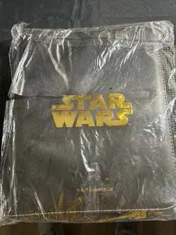 Card Fun Gold Star Wars ‘77 Logo 9 Pockets Binder Black 🔥Original Packaging - Image 1