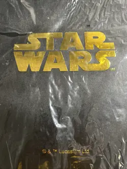 Card Fun Gold Star Wars ‘77 Logo 9 Pockets Binder Black 🔥Original Packaging - Image 2