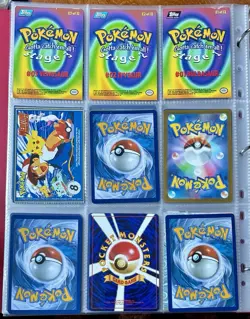 Vintage Pokemon Card Collection - No Binder Lot 5 Pages - Holo - Modern LP/NM - Image 2