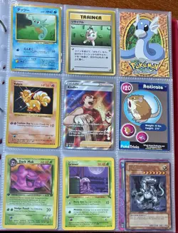 Vintage Pokemon Card Collection - No Binder Lot 5 Pages - Holo - Modern LP/NM - Image 3