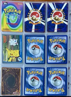 Vintage Pokemon Card Collection - No Binder Lot 5 Pages - Holo - Modern LP/NM - Image 4