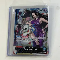 ONE PIECE TCG BOA HANCOCK OP07-038 PSA MAGAZINE FOIL PROMO EXCLUSIVE SEALED CARD - Image 1