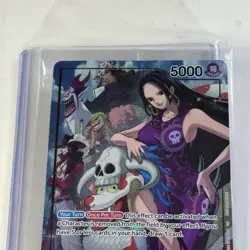 ONE PIECE TCG BOA HANCOCK OP07-038 PSA MAGAZINE FOIL PROMO EXCLUSIVE SEALED CARD - Image 2
