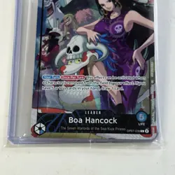 ONE PIECE TCG BOA HANCOCK OP07-038 PSA MAGAZINE FOIL PROMO EXCLUSIVE SEALED CARD - Image 3