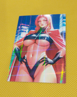 Makai Kishi Ingrid Anime ACG Waifu Custom Beauty Custom Holo Card - Image 1
