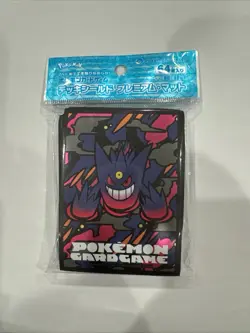 Pokemon Center Japan Exclusive Cards Deck Sleeves Gengar 64 Pack - Image 1