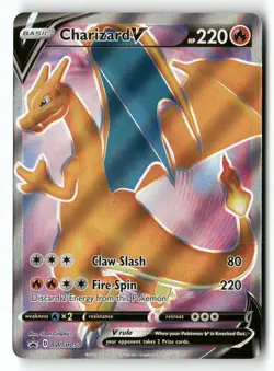 Charizard V - SWSH050 SWSH: Sword & Shield Promo Cards Pokemon TCG NM - Image 1