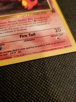 Charmander FIRST EDITION Pokemon Card Team Rocket 50/82 - Image 2