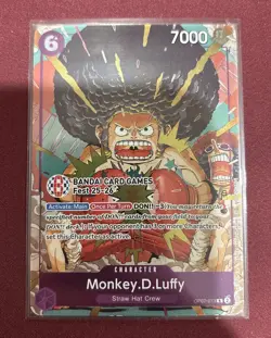 Monkey D Luffy OP07-073 BANDAI Card Games Fest 25-26 Promo One Piece Cards - Image 1