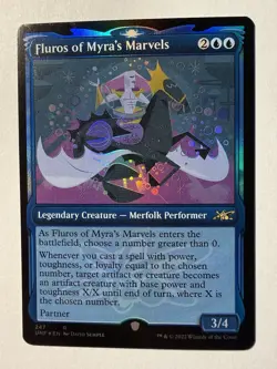 MTG Fluros of Myra's Marvels Showcase FOIL R Unfinity #247 - Image 1