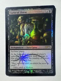 MTG Curse of Thirst Foil - WPN Promo, Unique & Misc. Promos, MP - Image 1