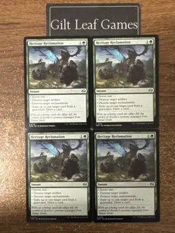 MTG *4x Heritage Reclamation* (NM) Tarkir Dragonstorm Magic Free Shipping - Image 1