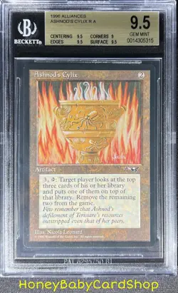 MTG Alliances 1996 Ashnod's Cylix BGS 9.5 GEM MINT Silver Age Iconic Staple - Image 1