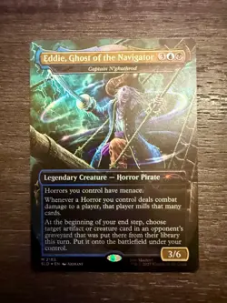 Eddie, Ghost of the Navigator - Captain N'ghathrod (Rainbow Foil) Secret Lair... - Image 1