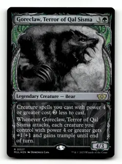 Goreclaw, Terror of Qal Sisma 27 Foil R March of the Machine: Multiverse Legends - Image 1