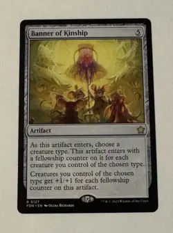 MTG Banner of Kinship - Foundations LP - Image 1