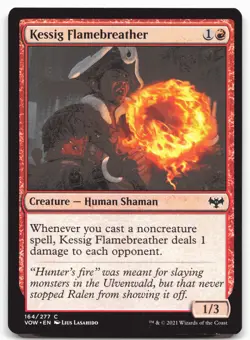 MTG Kessig Flamebreather C Innistrad: Crimson Vow 164 LP - Image 1