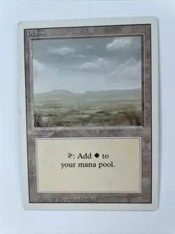 Plains - Unlimited MTG - Magic the Gathering - Image 1
