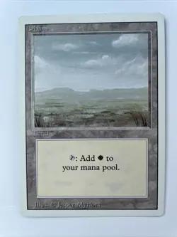 Plains - Unlimited MTG - Magic the Gathering - Image 1