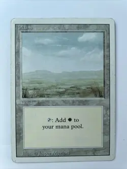 Plains - Unlimited MTG - Magic the Gathering - Image 1
