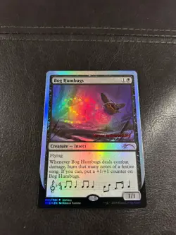 MTG Foil Bog Humbugs Holiday Promo 2018 Special Occasion Great Shape - Image 1