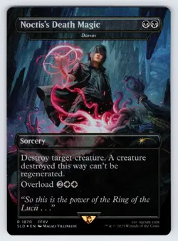 Noctis's Death Magic - Damn (Rainbow Foil) Secret Lair Drop Foil - Image 1