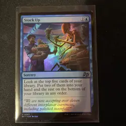 LP English MTG Foil Stock Up - Foil Aetherdrift Magic the Gathering U 0067 - Image 1