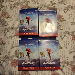 Magic The Gathering Avatar 3-Booster Play Pack ×4 - 12 Total Boosters - Image 1