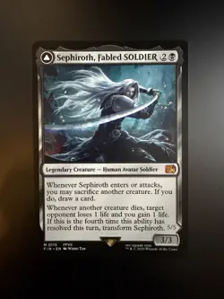 MTG Final Fantasy English Sephiroth, Fabled Soldier 0115 Non-Foil - Image 1
