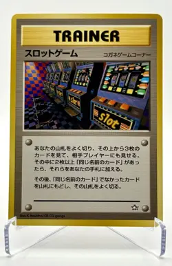 2000 Pokemon Japanese Neo Genesis Trainer Arcade Game Vintage TCG - Image 1