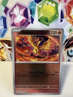 Moltres 014/094 Reverse Holo Rare - Pokemon TCG Phantasmal Flames - NM - Image 1