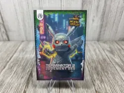 Pikachu Cosplay! TERMINATOR 2 JUDGMENT DAY #55 Pokemon Holo - Image 1