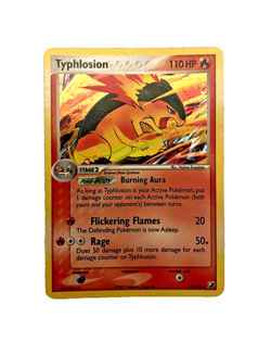 Typhlosion Rare Holo EX Unseen Forces 17/115 - NM-MN - Pokemon Tcg - Image 1