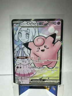 Pokemon - FA Full Art Lillie's Clefairy ex - Journey Together 173/159 - Image 1