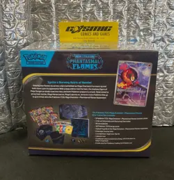 POKEMON- MEGA EVOLUTION-PHANTASMAL FLAMES ELITE TRAINER BOX- SEALED NEW - Image 2