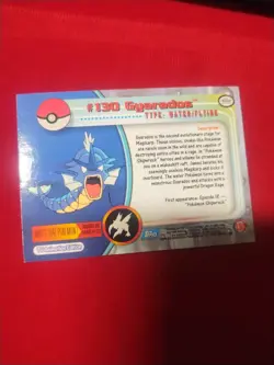 Topps 2000 Chrome Pokemon Gyarados TV Animation #130 NM - Image 2