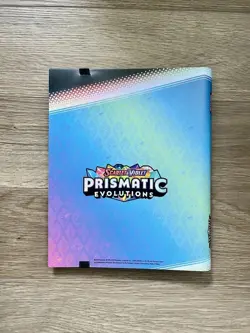 Pokemon Prismatic Evolutions Eevee Binder Collection **BINDER & POSTER ONLY** - Image 2