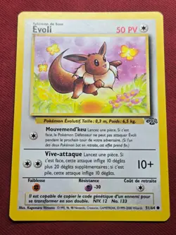 EVOLI 51/64 - EXCELLENT - JUNGLE - Carte Pokemon FR ED.2 - Image 1